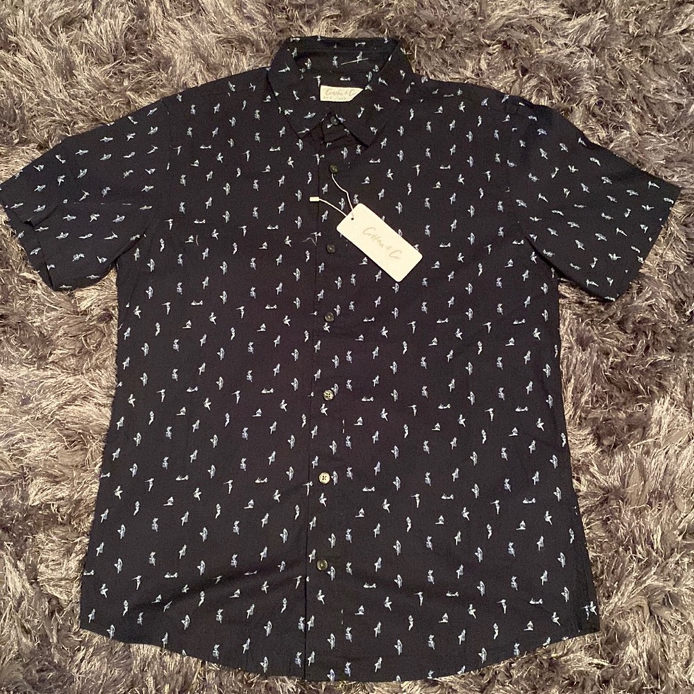 Brand new button up shirt